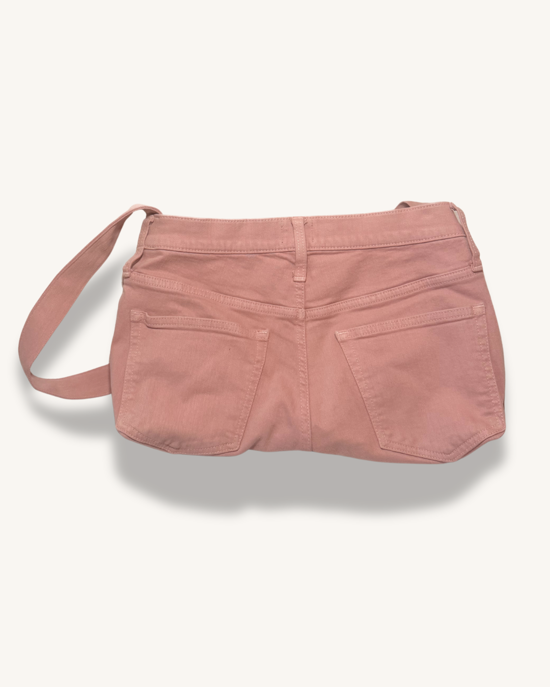 The Blush Denim Bag